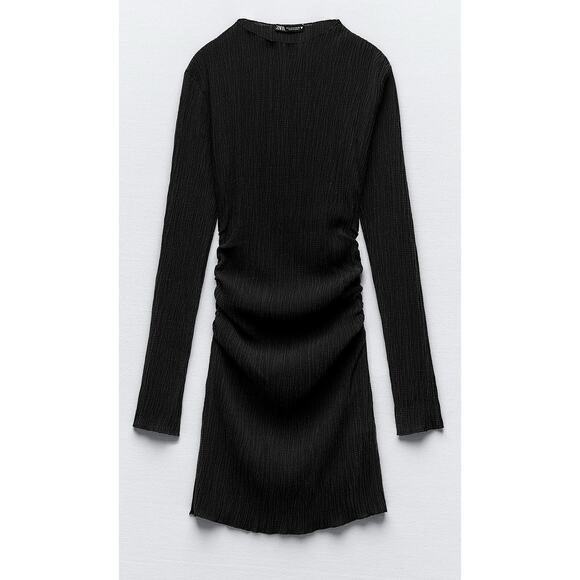 Zara Dresses & Skirts - Zara Short Textured Dress Sz M Brand New